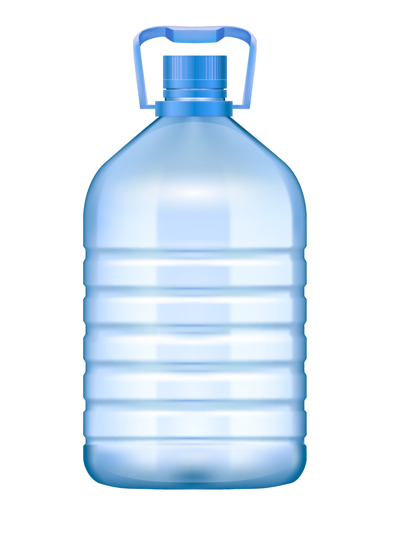 Image of a four litre bottle of water