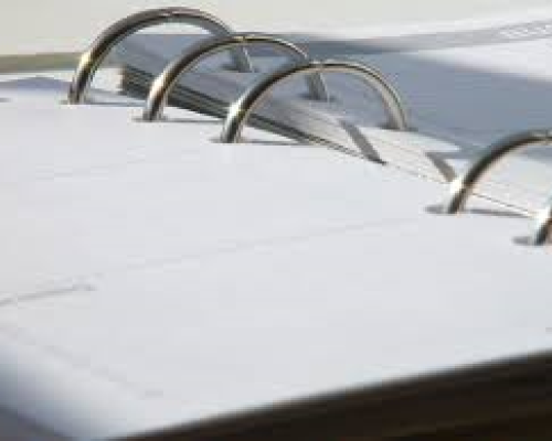 Binder of paper