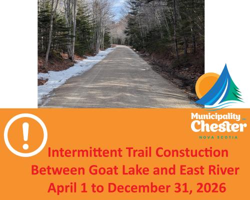 Picture of a trail and text on poster is in body of post.