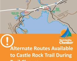 Picture of a trail and text on poster is in body of post.