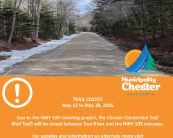 Picture of a trail and text on poster is in body of post.