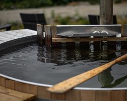 Wood Fired Hot Tub